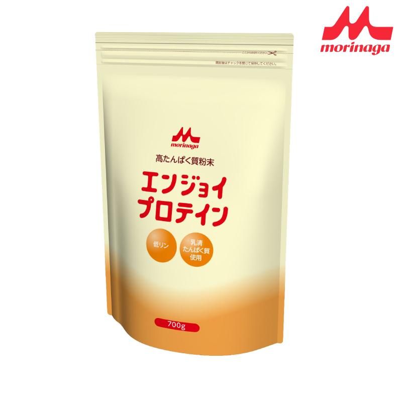 新品 エンジョイプロテイン＋たんぱくムースの素セット 森永乳業 森永 クリニコ エンジョイ プロテイン 700g アルミパウチ 高