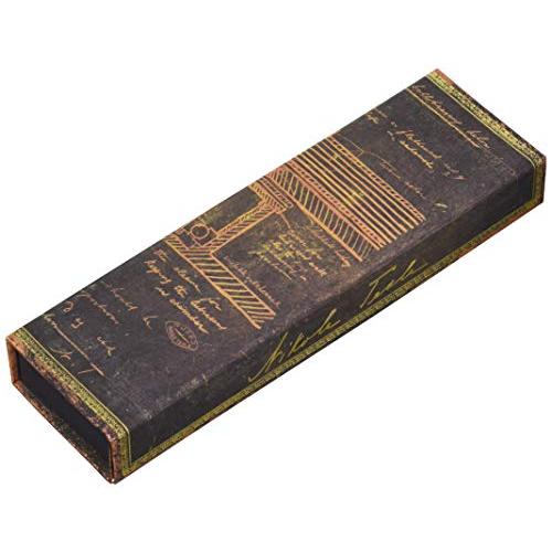 経典ブランド ノート ペーパーブランクス テスラ PB5465-8 Case Pencil タービンのスケッチ 筆箱
