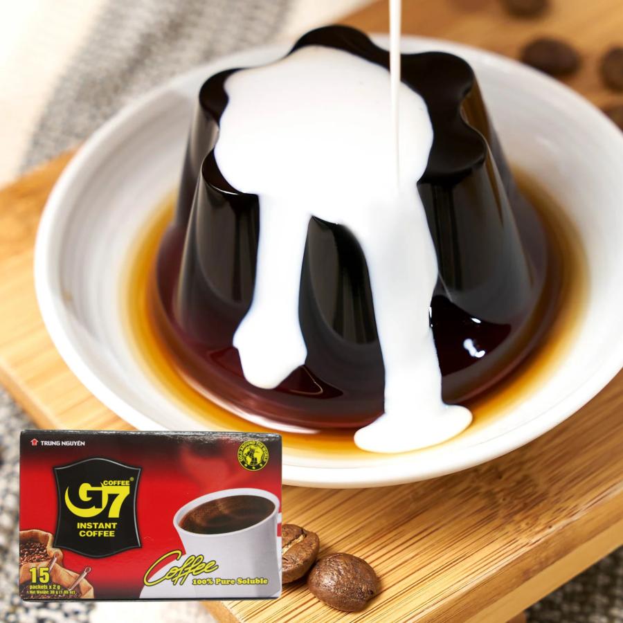 チュングエン G7 ブラックコーヒー 2g x 15袋, CA PHE G7 DEN　10箱｜genkifami｜03