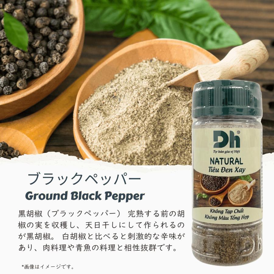 DH FOODS ブラックペッパー 45g (1本), TIEU DEN XAY : アジアの駅