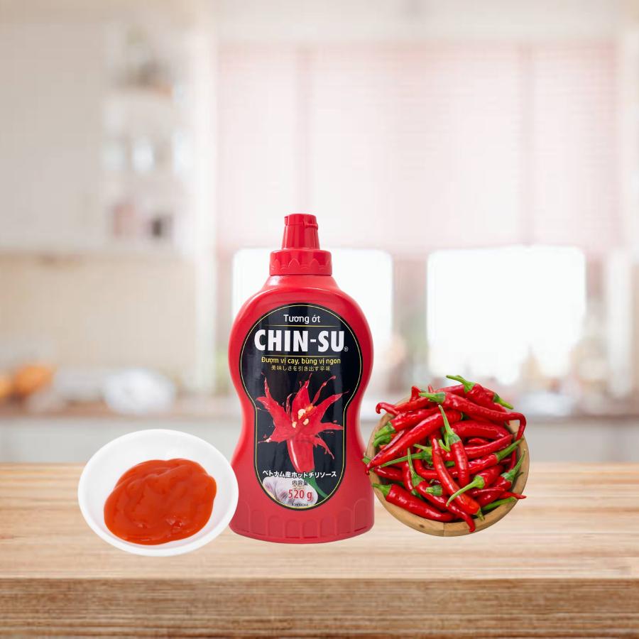 CHIN-SU チンス チリソース 520g (12本/1箱) TUONG OT CHINSU TO