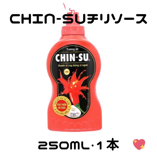CHIN-SU チンス チリソース 520g, TUONG OT CHINSU TO　　１本｜genkifami｜02