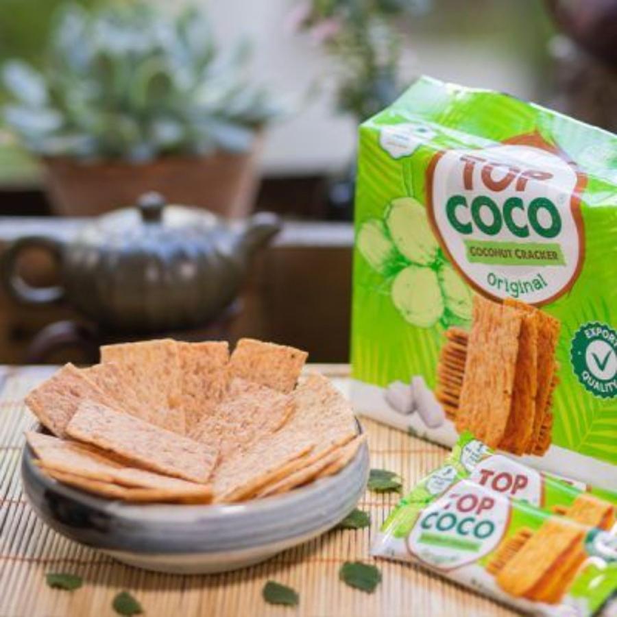 COCO ココナッツクッキー 150g, BANH DUA NUONG TRUYEN THONG COCO　１袋｜genkifami｜03