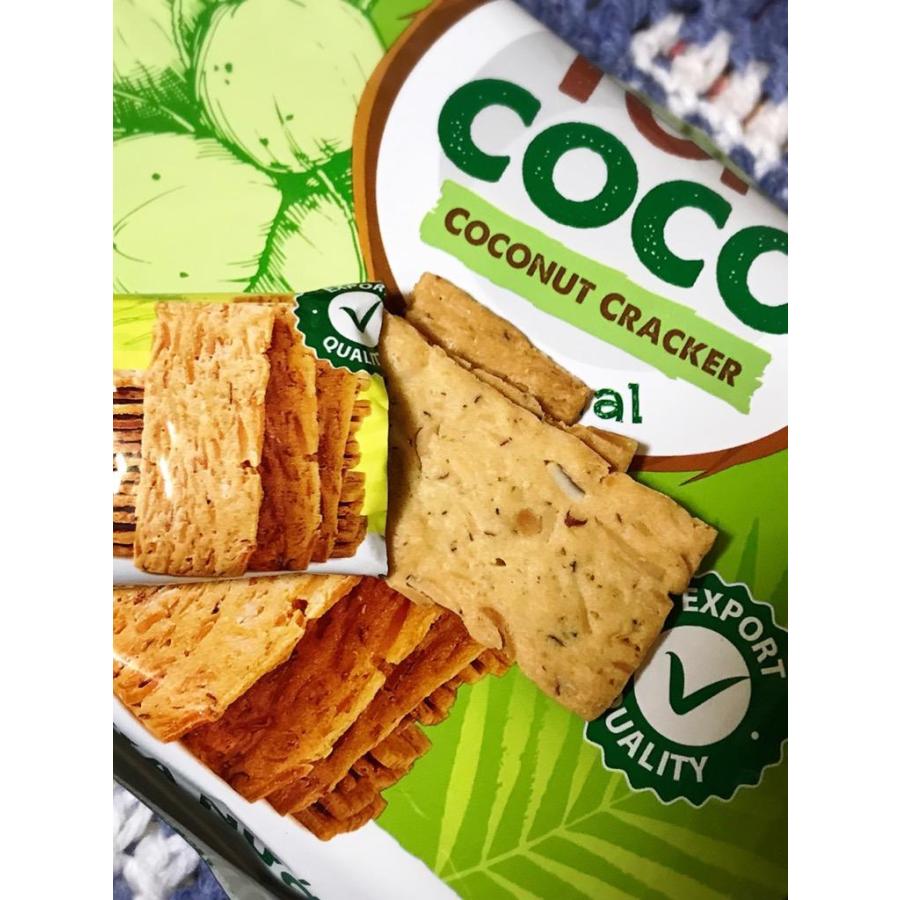 COCO ココナッツクッキー 150g, BANH DUA NUONG TRUYEN THONG COCO　１袋｜genkifami｜06