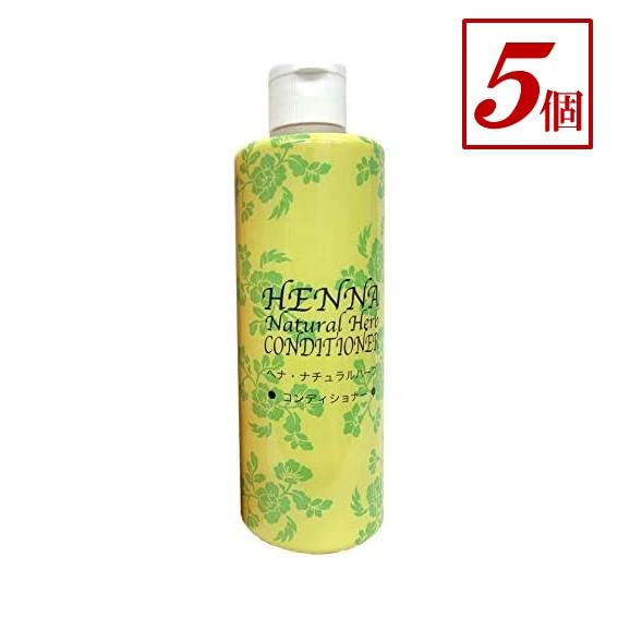 186000 HENNA Natural Herb ヘナ・ナチュラルハーブ シャンプー・コンディショナー ブラウン 2点まとめ売り [260320HM080163] ダイイチ ヘナ ナチュラルハーブ コンディショナー 300ml ブラウン 5個