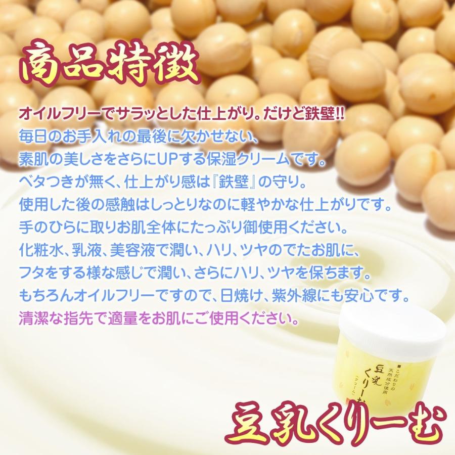 ダイイチ 豆乳クリーム 100ml 3個 保湿クリーム モイストクリーム｜genkilife｜02