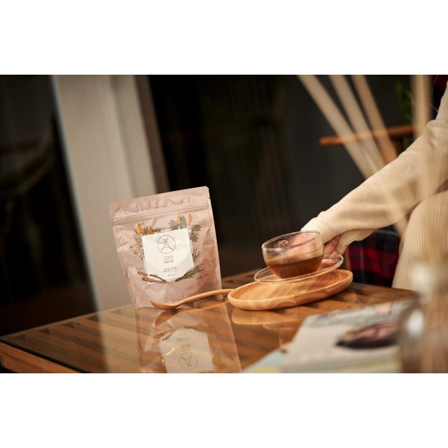 送料無料【メール便】O2G natural 90g 3袋 ごぼう茶 大麦若葉 センナ　便秘解消　お茶　キャンドルブッシュ |  | 13