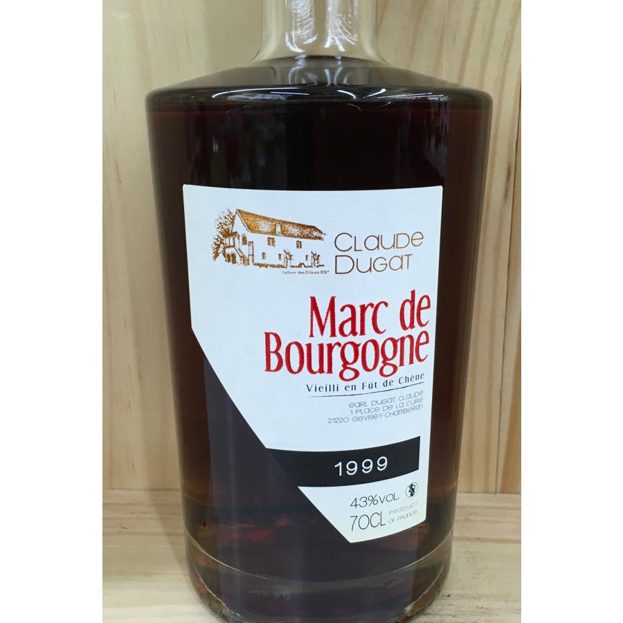 クロード・デュガ マール・ド・ブルゴーニュ 1999 700ml 43度 Claude