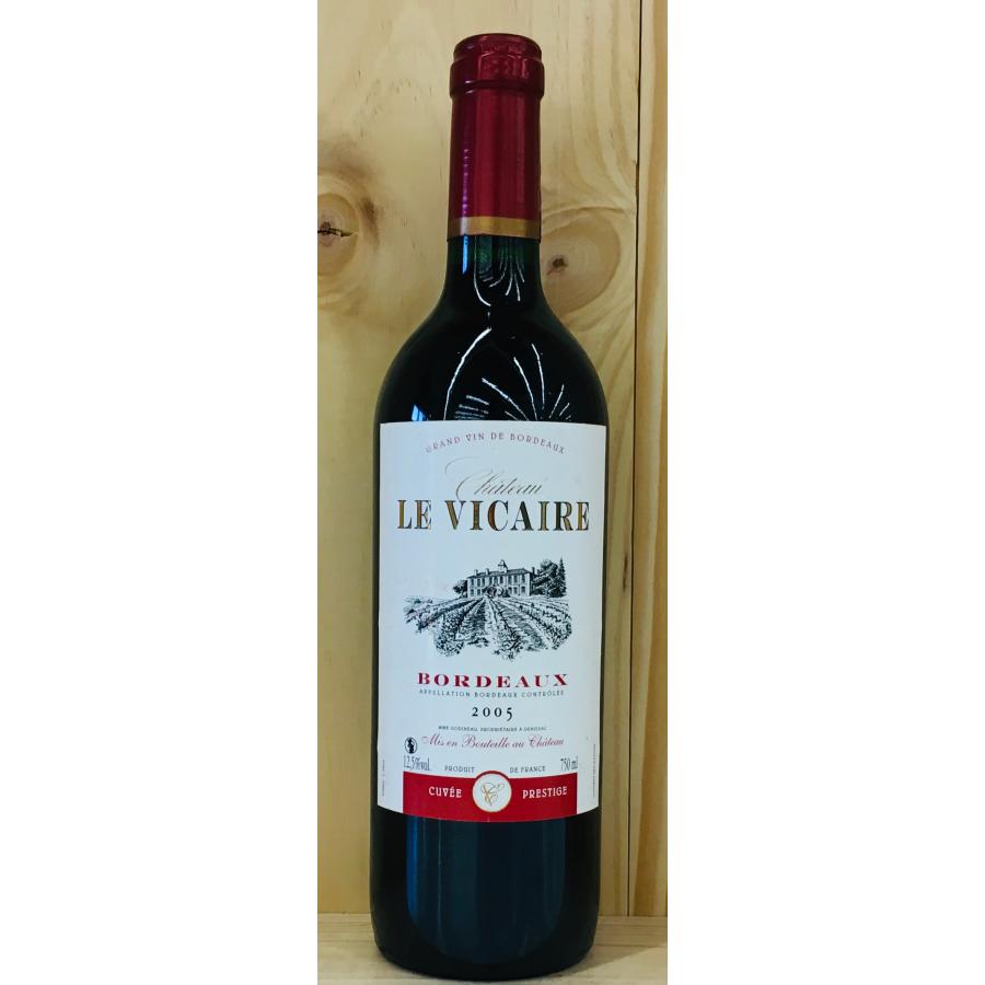 シャトー・ル・ヴィケール 2005 750ml Chateau Le Vicaire 2005