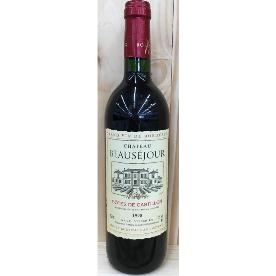 飲料・酒 1998 CHATEAU ROBERT シャトー ロベール ヴィンテージ赤ワイン