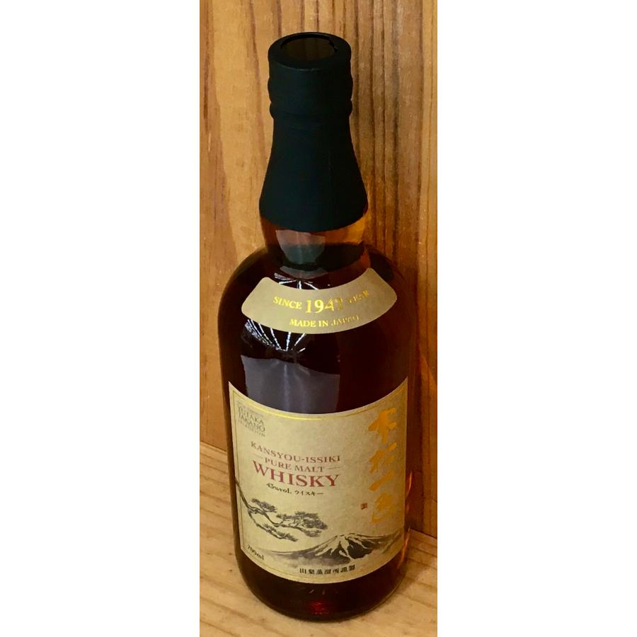 寒松一色 ピュアモルトウィスキー 43度 700ml マスターソムリエ 高野豊