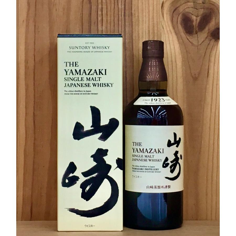 サントリー 山崎 シングルモルトウィスキー 43度 700ml ノンエイジ 箱 