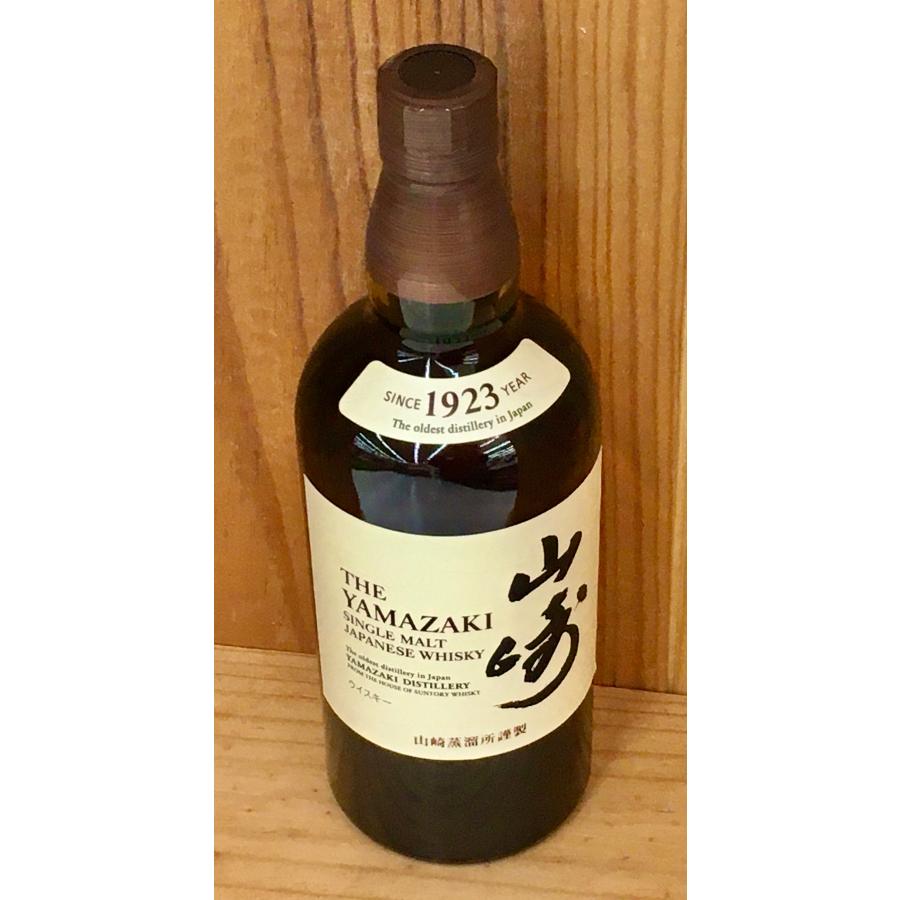 山崎 シングルモルト Japanese Whisky サントリー 山崎 シングルモルトウィスキー 43度 700ml ノンエイジ 箱