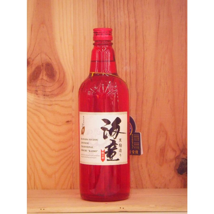 濱田酒造 海童 祝の赤 25度 芋 720ml 黒麹 黄金千貫 : リカーランド