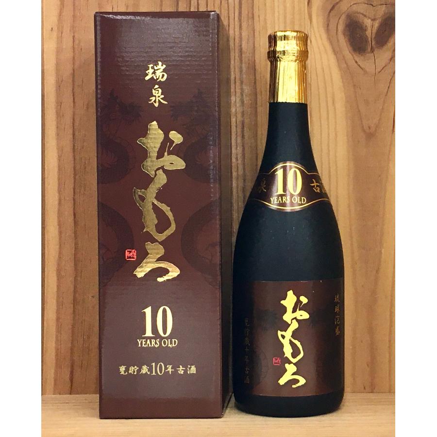 瑞泉酒造 おもろ 10年古酒(クース) 泡盛43度 720ml 沖縄県那覇市