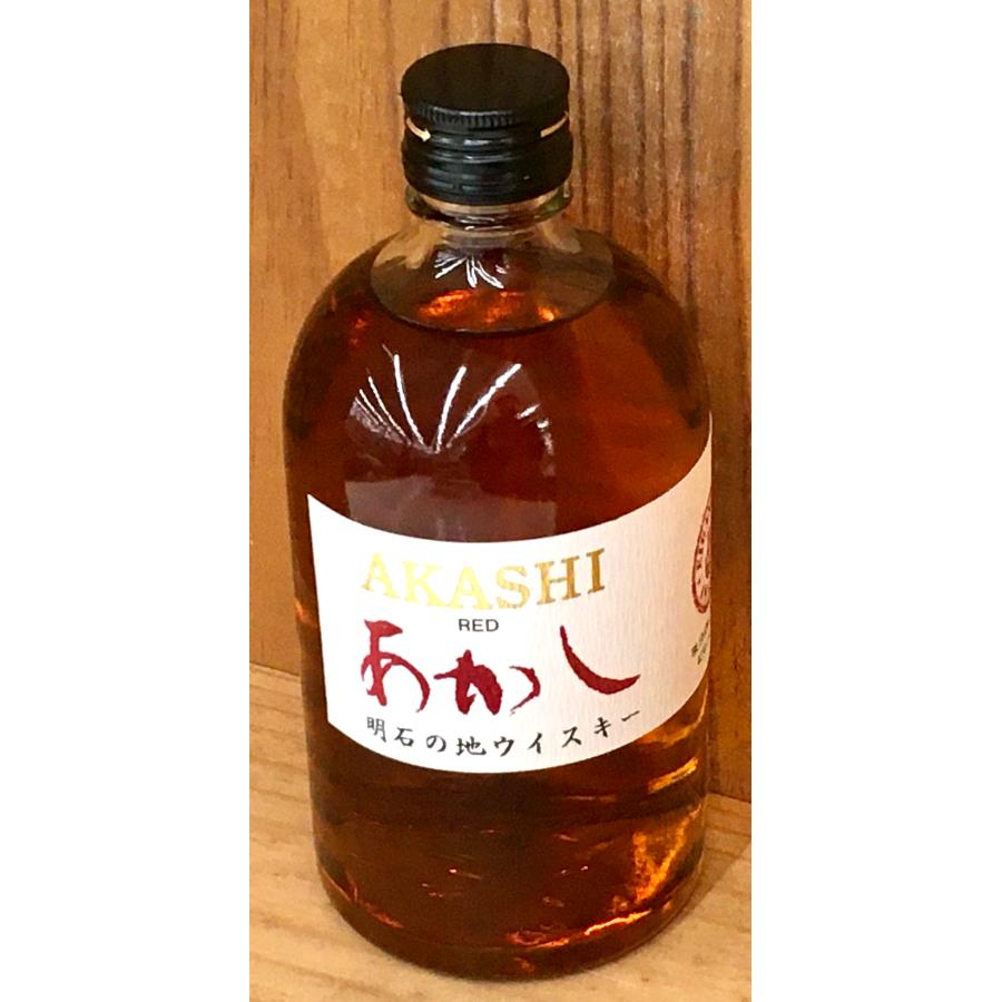 江井ヶ島酒造 ホワイトオークあかし RED 40度 500ml 兵庫県明石市