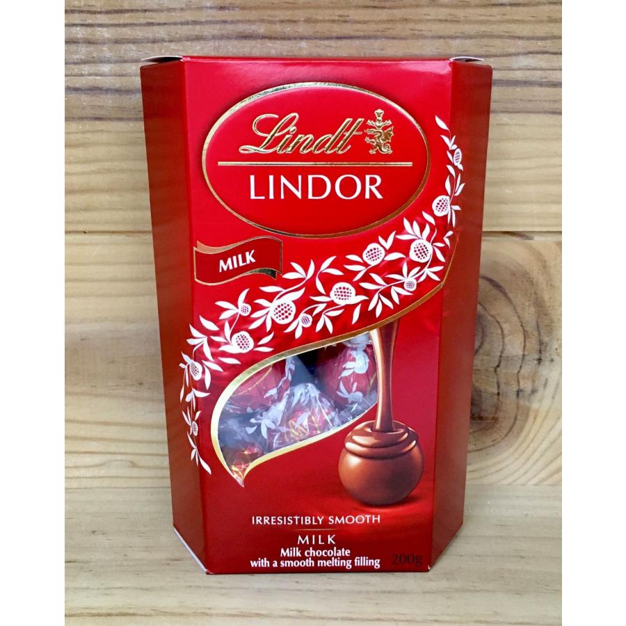 リンツ リンドール コルネット ミルク 200g 期間限定 : リカーランド