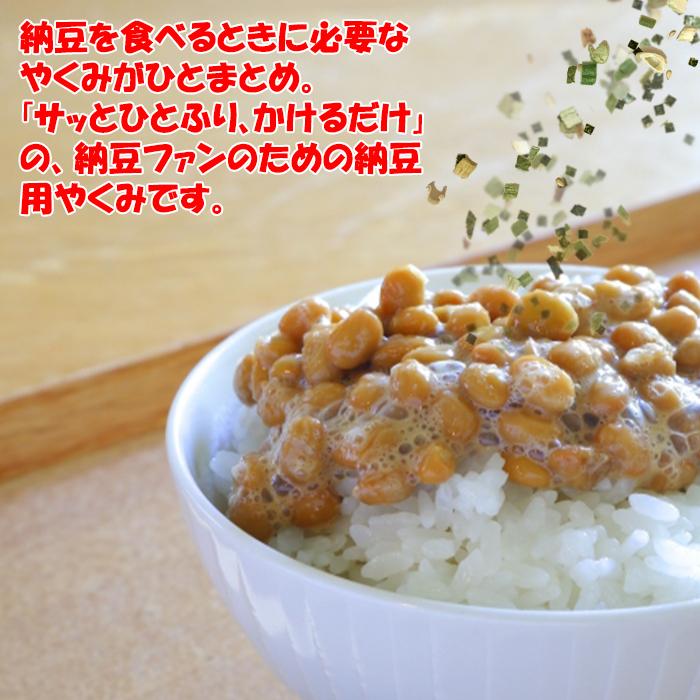 納豆にかけるだけ！ 納豆用やくみ 20g 浜乙女【愛知県名古屋市 送料別