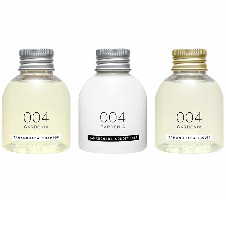 在庫処分 Tamanohada Amenities 004 Gardenia ミニボトルセット 004 ガーデニア シャンプー コンディショナーセット Phafo Com