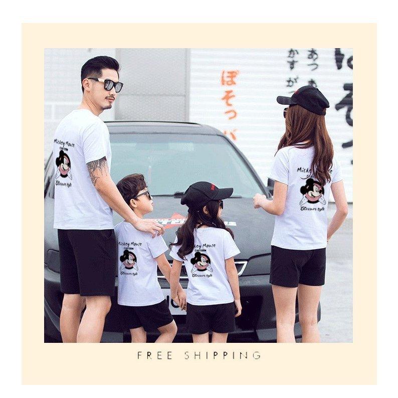 ディズニー Tシャツ 親子tシャツ ミッキー Tシャツ ペアルック Tシャツ 親子t Shirt ディズニー 親子ペア 男の子 女の子 Tシャツ 親子服 半袖 子供服 キッズ Pfe 元希屋 通販 Yahoo ショッピング