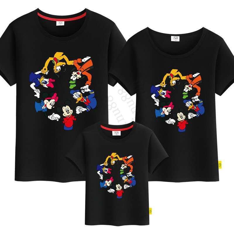 ディズニー Tシャツ 親子tシャツ ペアルック Tシャツ ミッキー Tシャツ 親子t Shirt ディズニー Tシャツ 親子ペア 男の子 女の子 親子服 半袖 子供服 キッズ Pce 元希屋 通販 Yahoo ショッピング