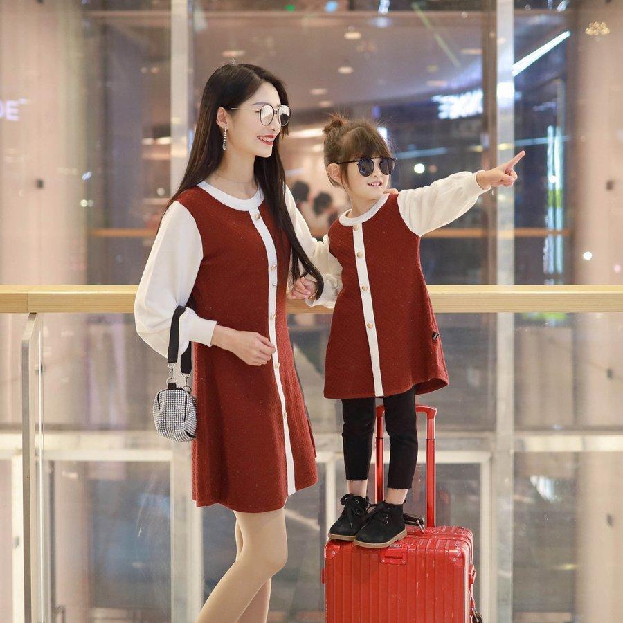 親子ペア シャツ スカート 親子お揃い服 親子ペアルック パーカー 親子ペア 長袖 子供 赤ちゃん 親子コーデ ズボン上下セット 秋冬 激安特価