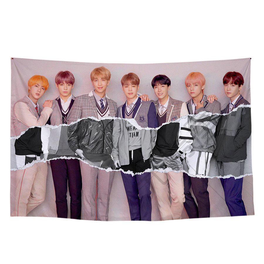 送料無料でお届けします Bts防弾少年団 Bts グッズ 布 掛け布 壁掛け 布ポスタ 背景布 韓国 ファッション プレゼント ギフト 人気 おしゃれ コレクション 90 150 Cm Materialworldblog Com