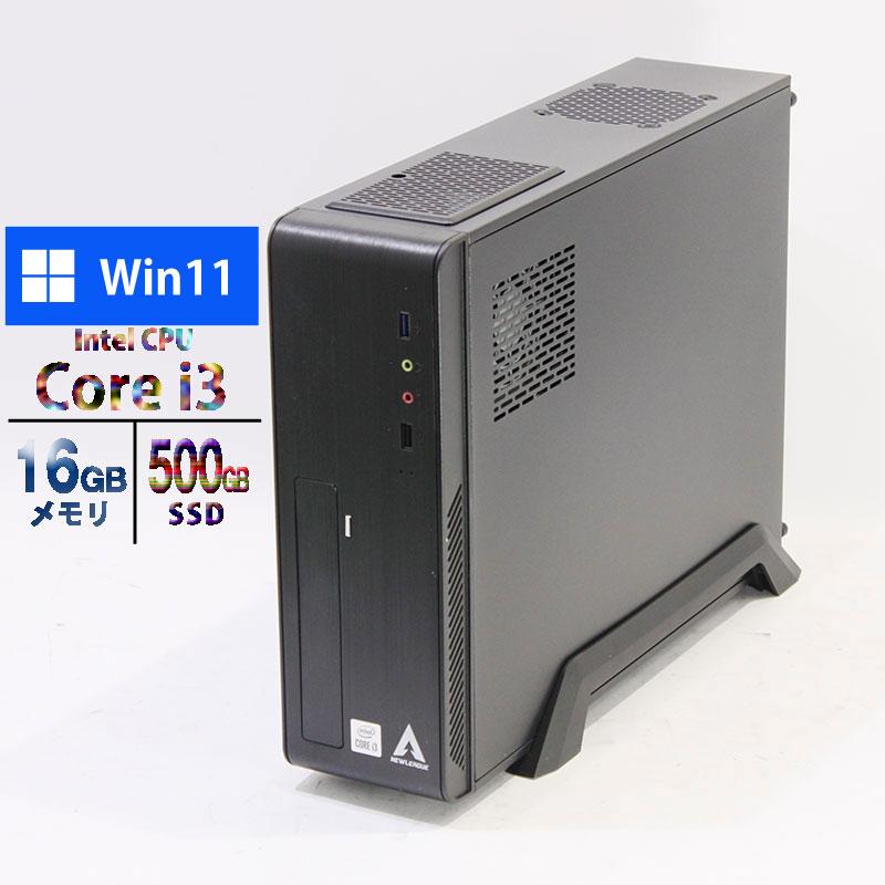 デスクトップPC GENOオリジナル パソコン MicroATX Core i3-10100 3.6