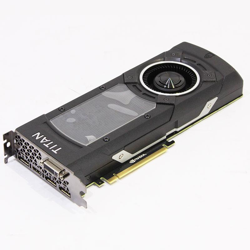 PCパーツ 良品中古 PNY グラフィック カード GeForce GTX TITAN X 12GB 