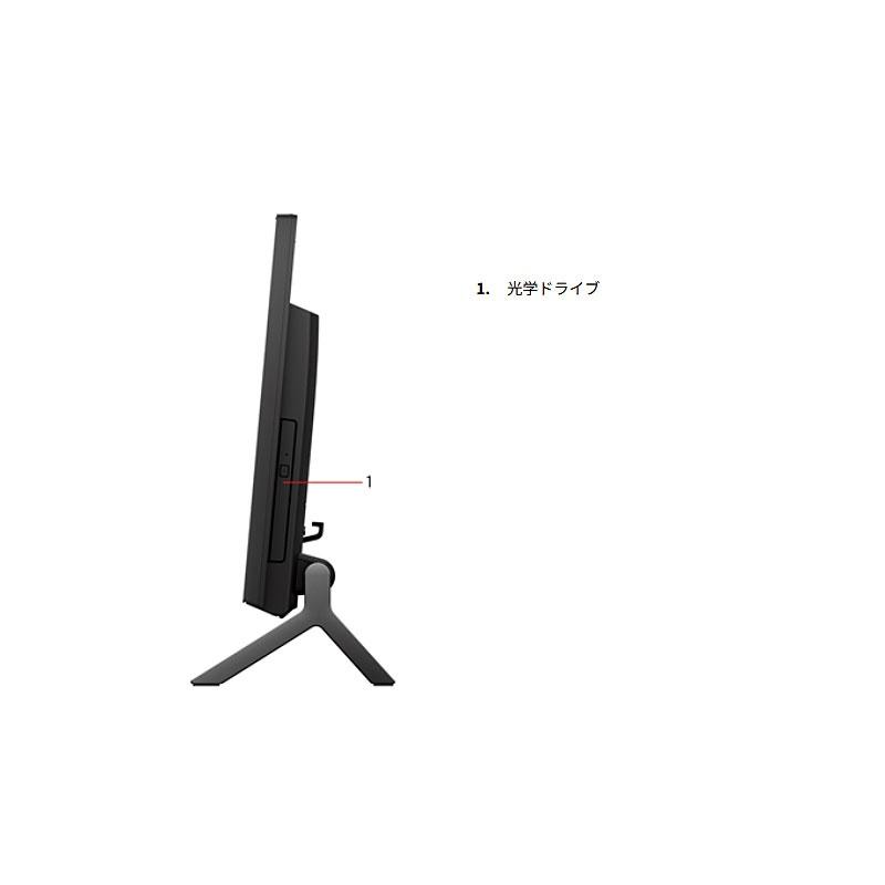 デスクトップ PC 富士通 27inch WQHD 液晶一体型 FMV WF2-K1 Core i7-1260P メモリ8GB SSD256GB DVD WiFi カメラ Windows11 リファビッシュの画像