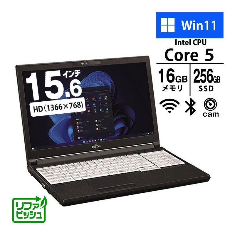 LIFEBOOK A ノートパソコン 富士通 15.6型 A5513/R Core 5-120U メモリ
