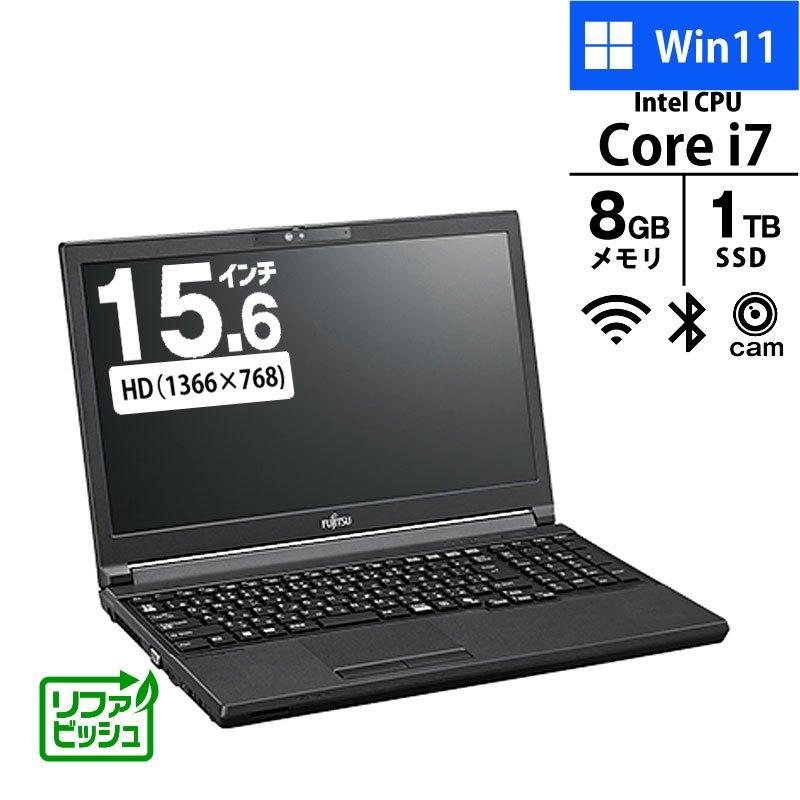ノートパソコン　A7513/N i7 13世代 LIFEBOOK A ノートパソコン 富士通 15.6型 A7513/R Core i7-1370P