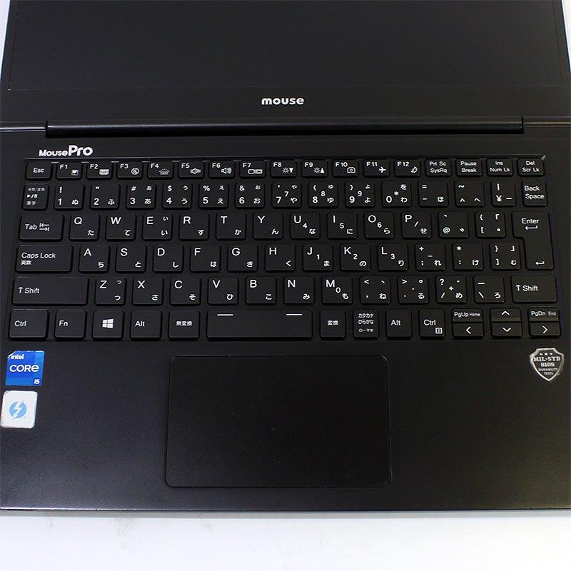 ノートパソコン マウスコンピュータ 14型 フルHD MPro-NB430H Core i5-1235U メモリ16GB SSD256GB Wi-Fi6 カメラ 顔認証 Win11 良品中古 PCの画像
