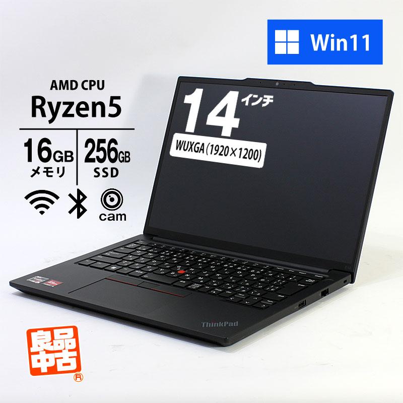 【中古】ThinkPad E14 Gen 5 AMD 21JR003WJP ThinkPad ノートパソコン Lenovo 14型 WUXGA E14 Gen5 21JR-003WJP