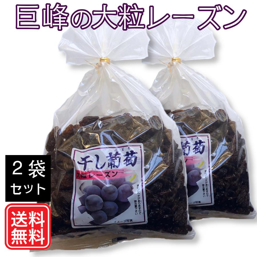 384円 大決算セール ナガトク 干し葡萄 大粒レーズン 430g 2袋