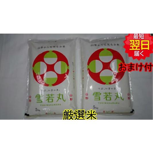 数量限定お試し特価！！ 令和7年産 山形県産 雪若丸 減農薬米 10kg