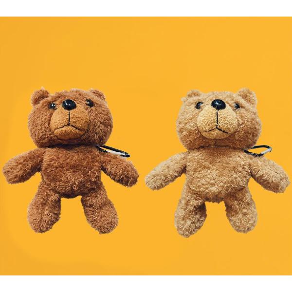 AirPods Pro ケース エアーポッズ カラビナ付き ふわふわ ぬいぐるみ