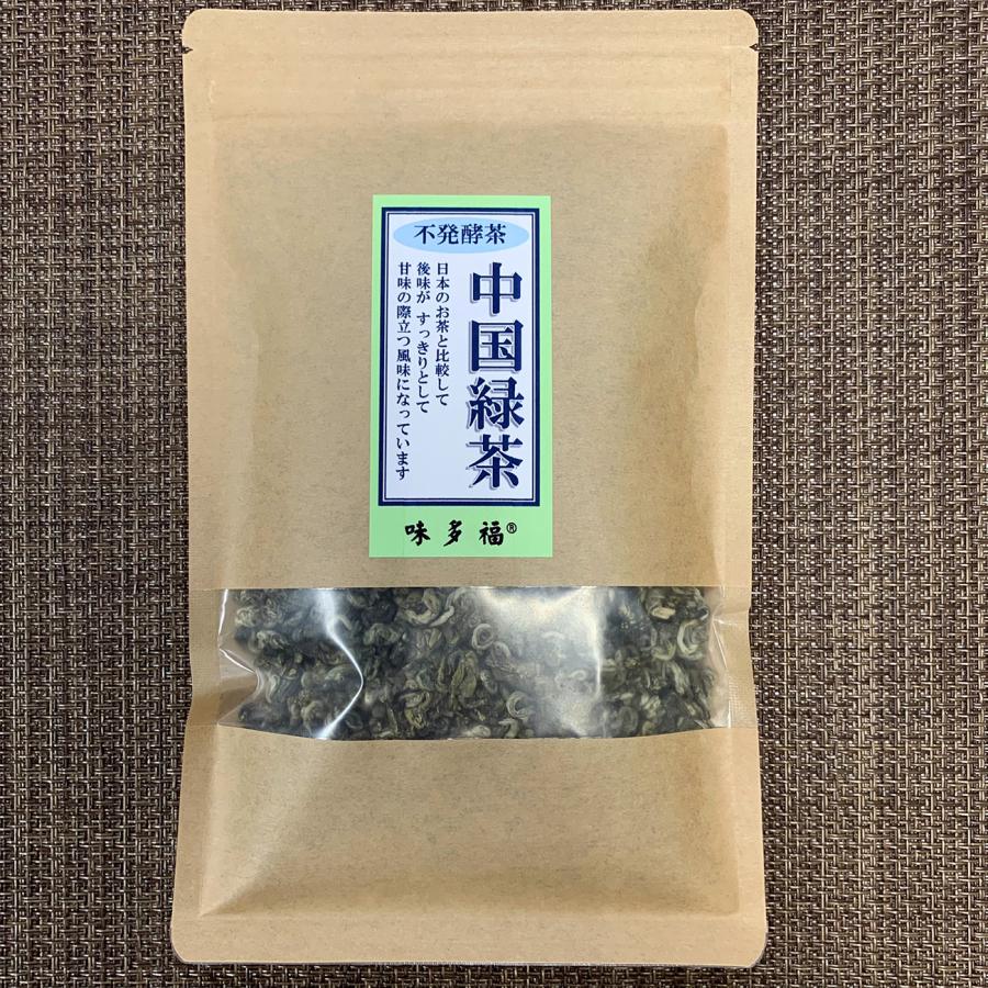 福建省産 中国緑茶 緑螺 100g お茶 中国茶 茶の葉 送料無料 メール便｜genshinn-store｜02