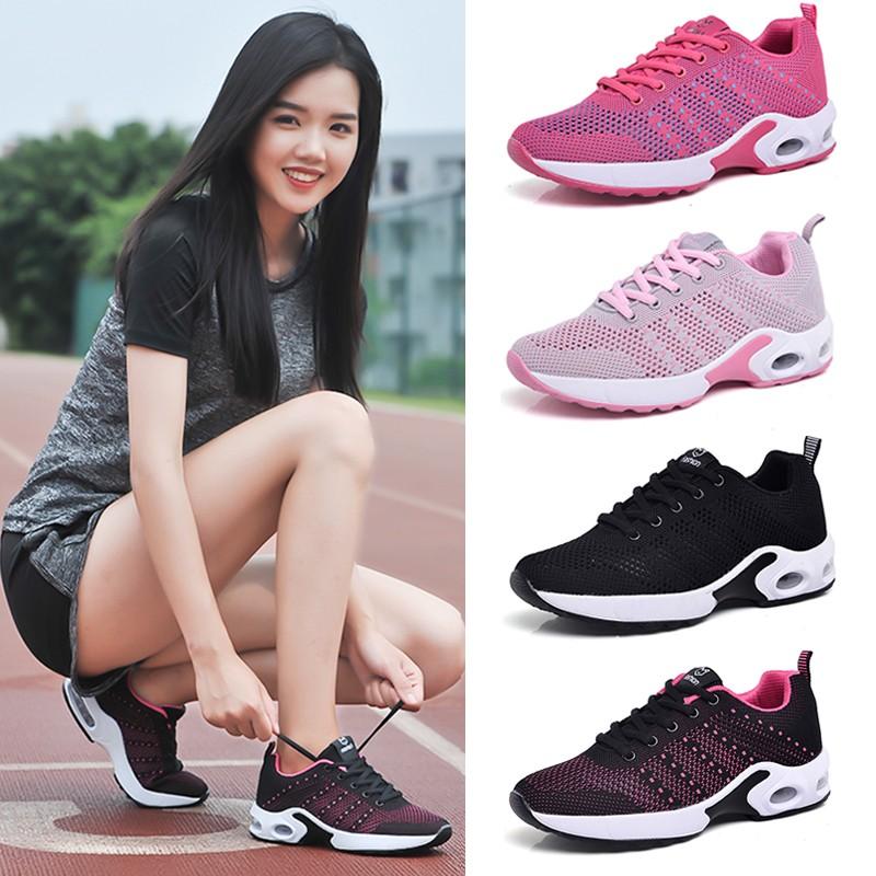 スニーカー レディース 軽量 エアクッション ウォーキングシューズ ダイエット ランニングシューズ 疲れにくい 運動靴 メッシュシューズ 女性 通気 カジュアル Juy 4752 源淞ストア 通販 Yahoo ショッピング