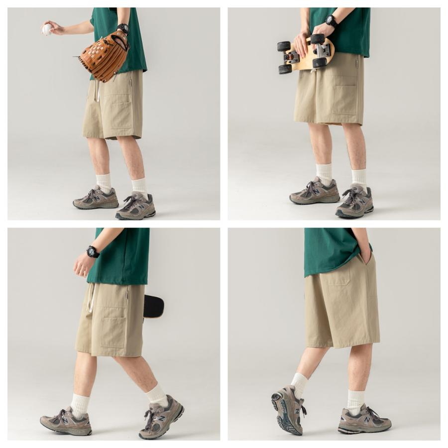 ハーフパンツ メンズ ワークショーツ 5分丈 ショートパンツ 夏用 半