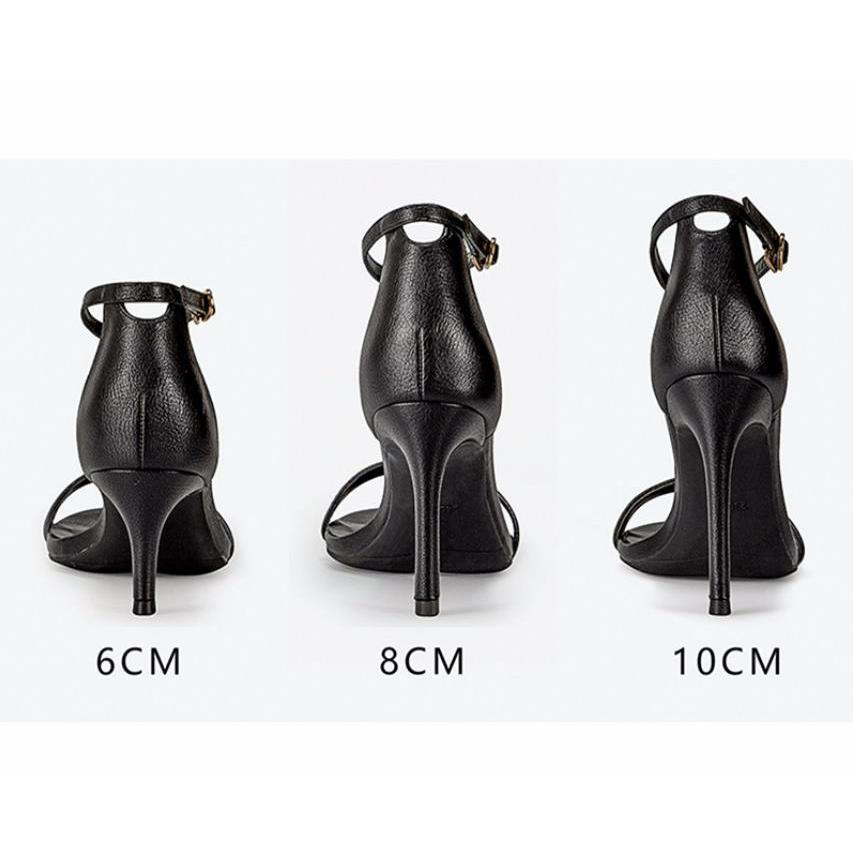 サンダル ピンヒール レディース パーティーサンダル 6cmヒール  8cmヒール 10cmヒール スエードサンダル PUレザーサンダル おしゃれ 夏 通勤 シューズ21.0cm |  | 02