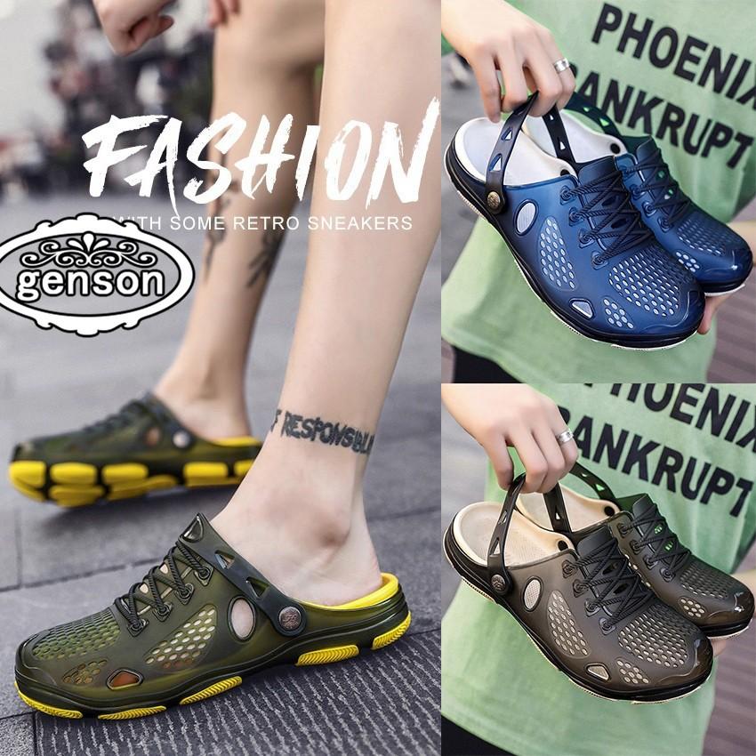 ビーチサンダルサンダル メンズ スリッポン かかと付き 2way サボサンダル コンフォート 軽量 スリッパ クロッグ サンダル 夏 アウトドア 水陸両用 May 1161 源淞ストア 通販 Yahoo ショッピング