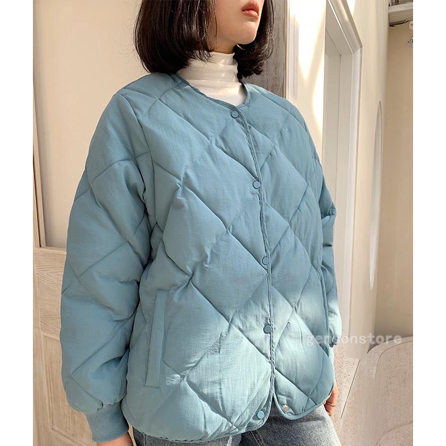 ダウンコート レディース アウター キルトダウン ベンチコート キルティング ジャケット ノーカラー インナーダウン 冬服 30代 40代 50代 ファッション May 2327 源淞ストア 通販 Yahoo ショッピング