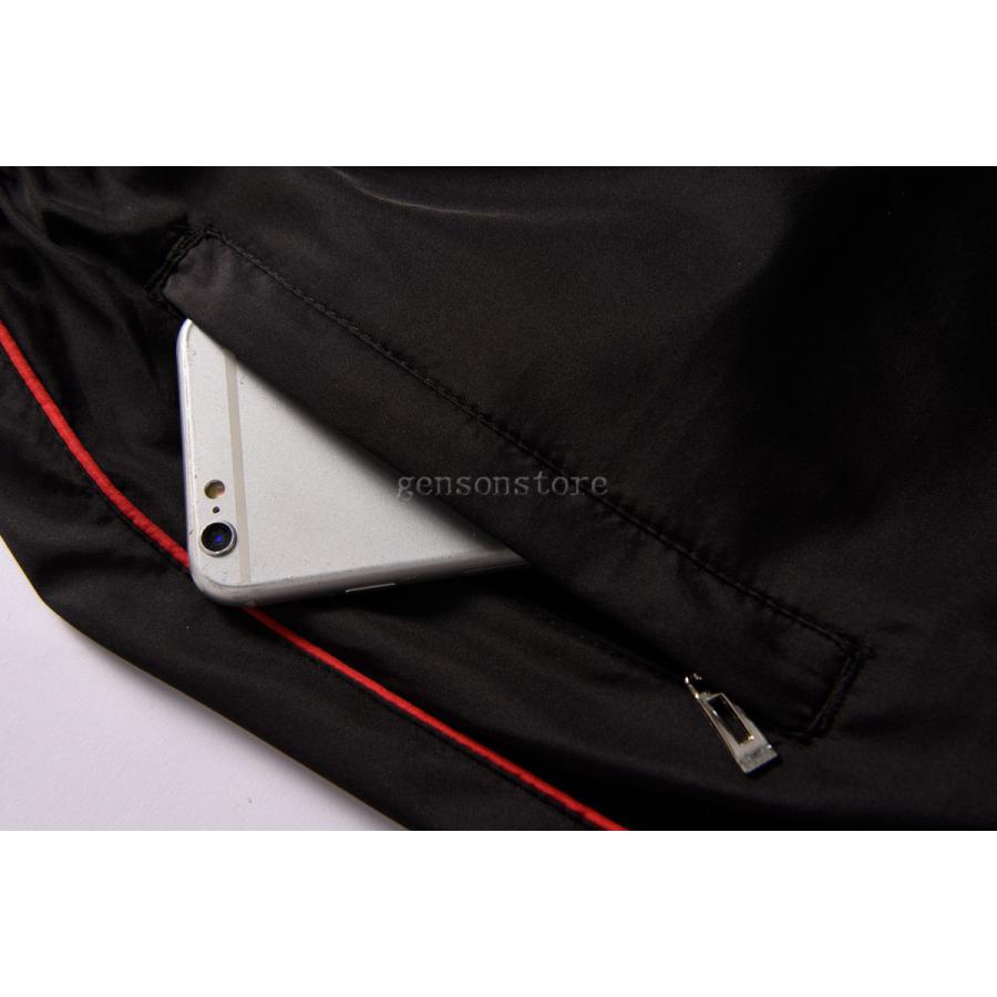 ウィンドブレーカー 上下セット メンズ ジャケット ロングパンツ 裏