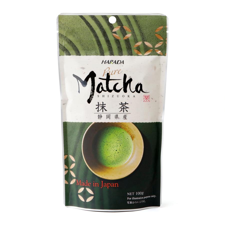 抹茶 業務用 粉末 パウダー matcha powder ハラダ製茶 静岡抹茶 100g × 10袋（1kg）【大容量 スイーツ アイス お菓子 ケーキ ラテ】