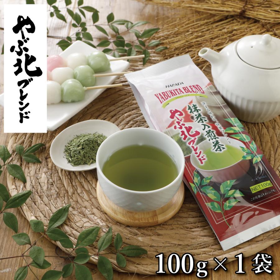 ハラダ製茶 やぶ北ブレンド 抹茶入煎茶 100g 【お茶/緑茶/国産/日本茶】 【メール便不可】 【内容量200g→100gに変更】 | ハラダ製茶