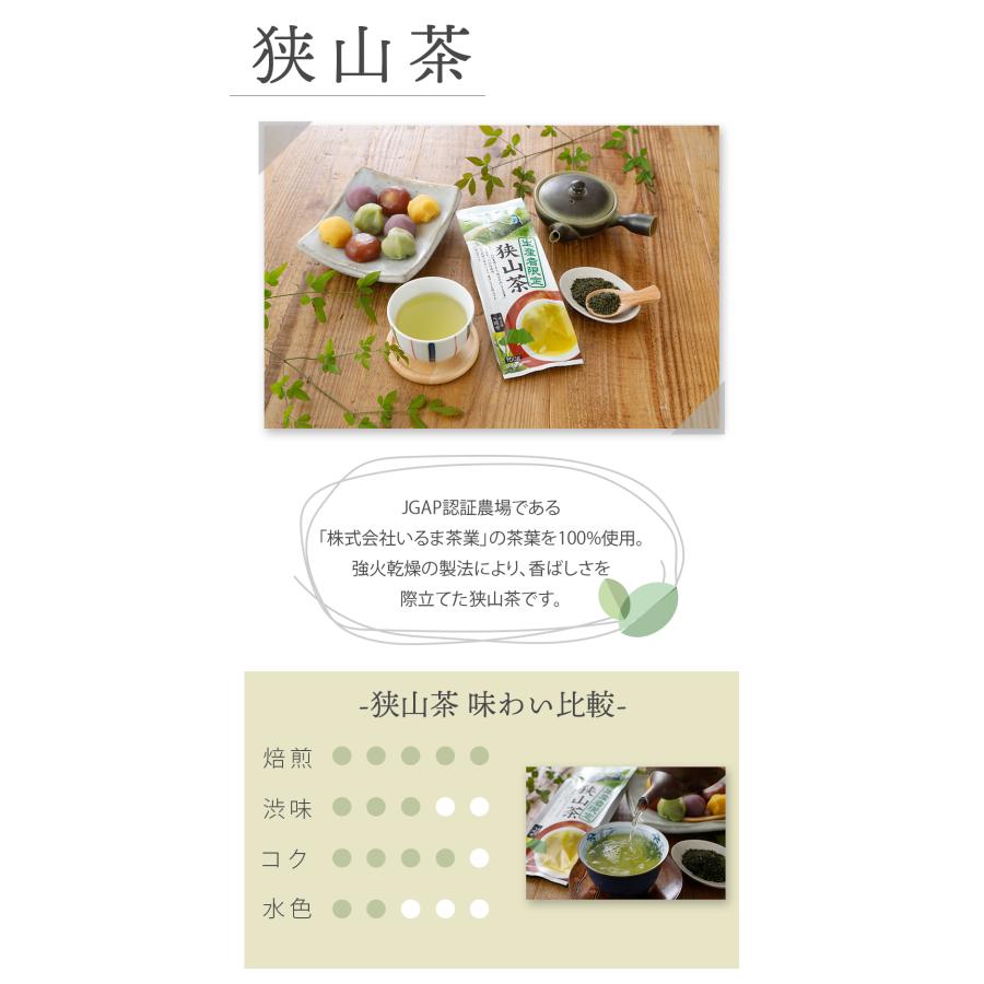 お茶 狭山茶 煎茶 緑茶 生産者限定 100g[M便 1/4] | ハラダ製茶 | 04