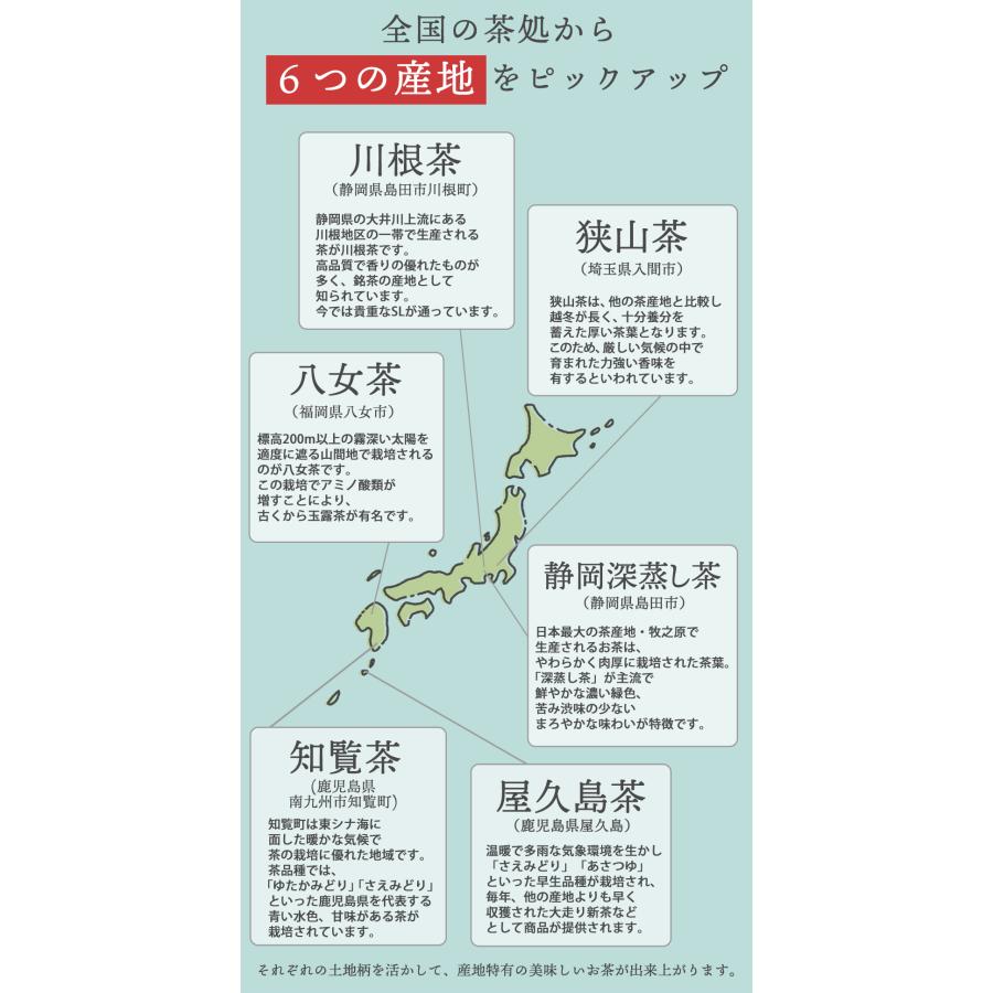 お茶の葉 緑茶 茶葉 静岡茶 生産者限定 静岡深蒸し茶 100g×3本[M便 1/4]【2026年3月頃リニューアル予定】 | ハラダ製茶 | 04
