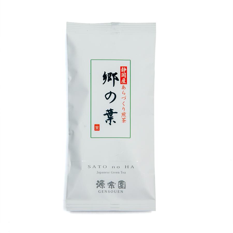 静岡茶 お茶の葉 緑茶 茶葉 静岡産 あらづくり煎茶 郷の葉 100g【水出し緑茶も作れる深蒸し茶】[M便 1/4] | 源宗園