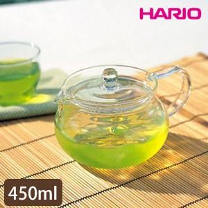 HARIO ハリオ 低価格化 茶茶急須 丸 耐熱ガラス製 爆買いセール CHJMN-45T